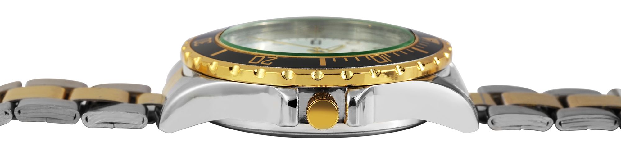 Alain Miller Herrenuhr mit Edelstahlarmband