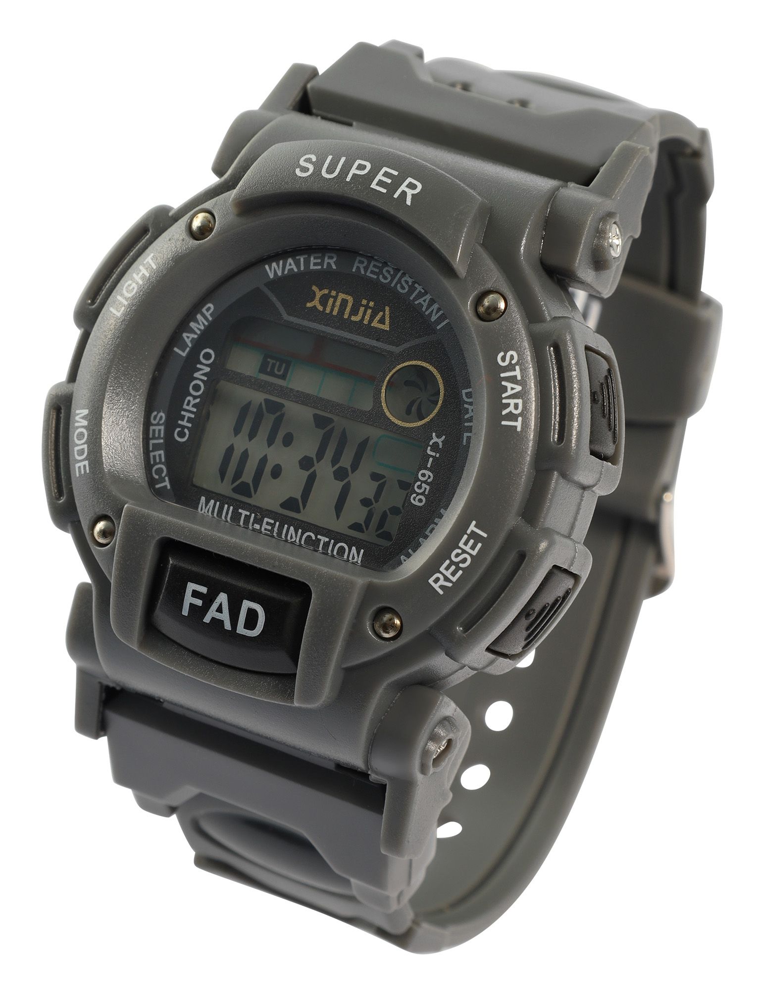 Xinjia Herrenuhr mit TPU-Band, grau