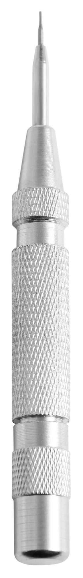 Armbandkürzer, Ersatzspitze und zwei Ersatzfedern, Metall, silberfarben