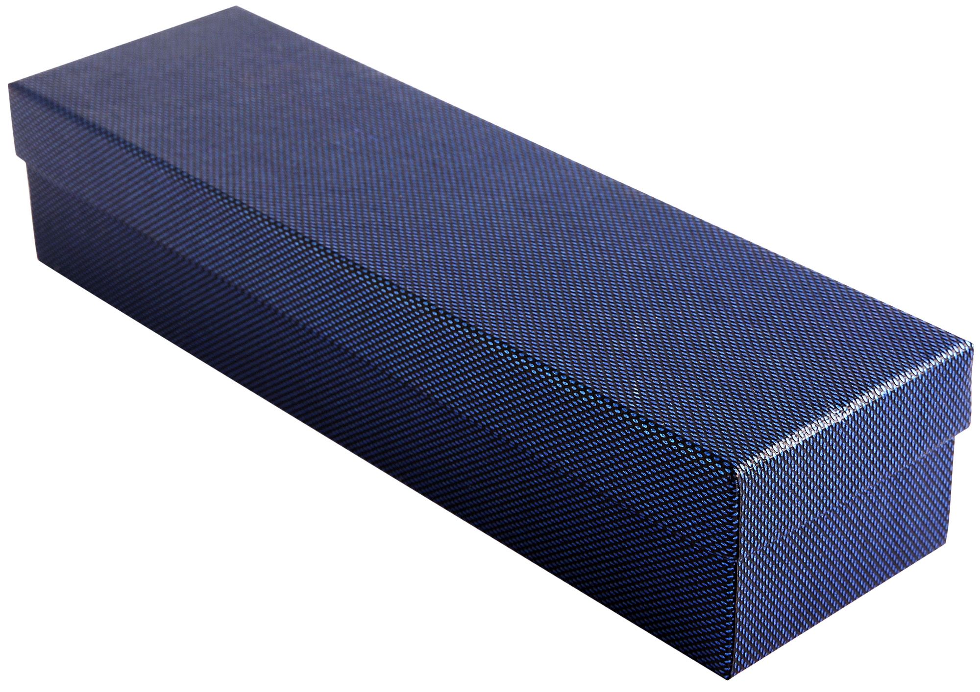 Uhrenbox, Pappe, blau, VE 4, 24 cm x 7 cm x 5 cm