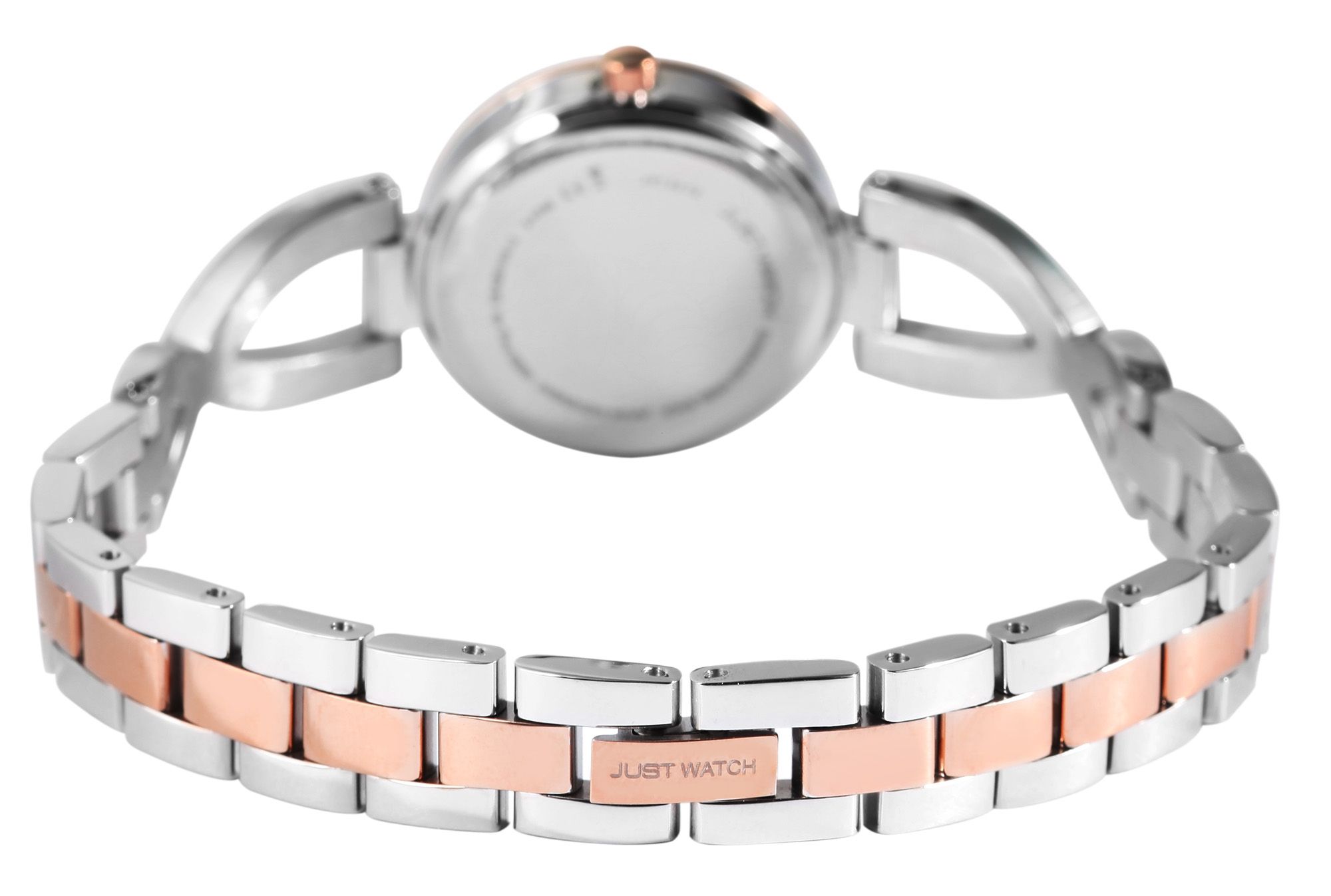 Just Watch Damenuhr "Relana" mit Edelstahlarmband, Ø 27 mm, bicolor (silber-/ roségoldfarben)