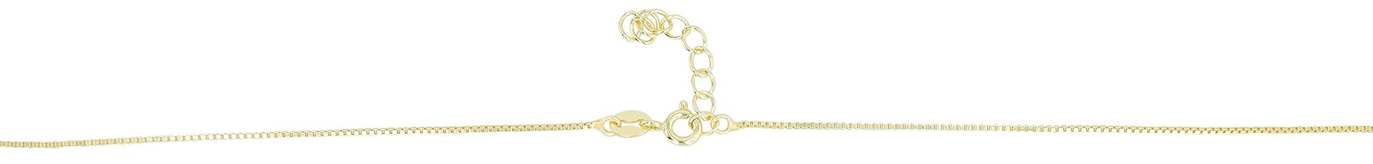 925er Sterlingsilber Herzkette "Pina", vergoldet