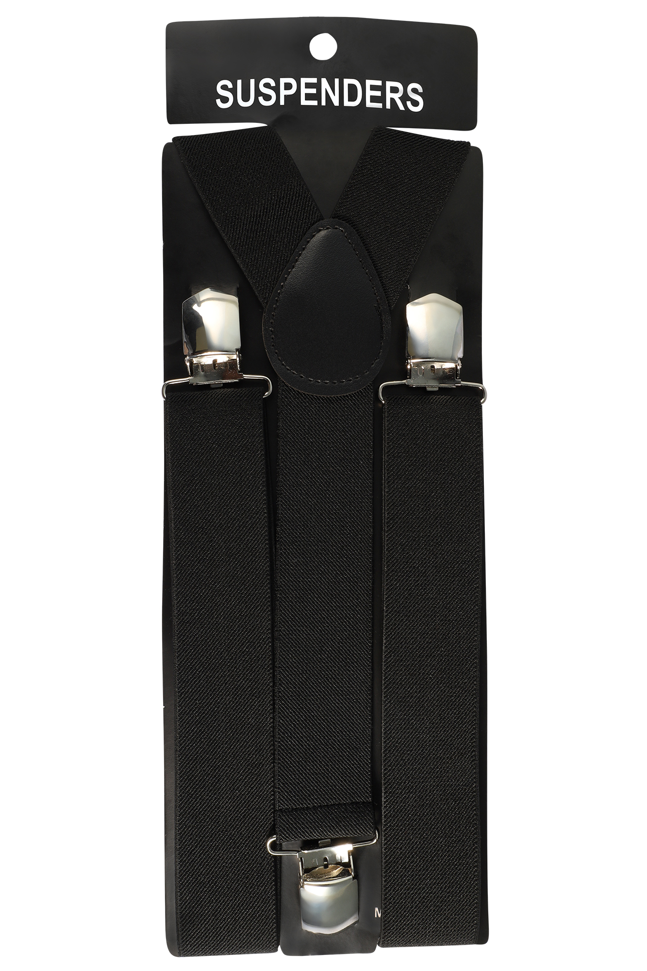 Hosenträger, 100 cm, elastisch, schwarz