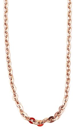 Akzent Ankerkette, Edelstahl, roségoldfarben, 40 cm