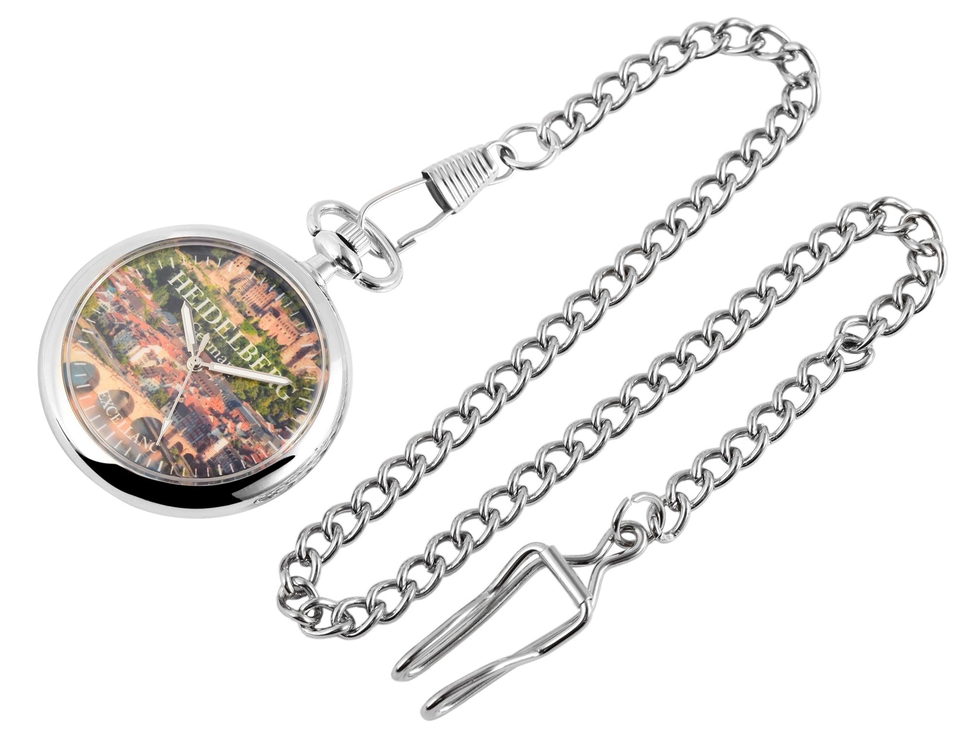 Excellanc Taschenuhr mit Motivzifferblatt HEIDELBERG