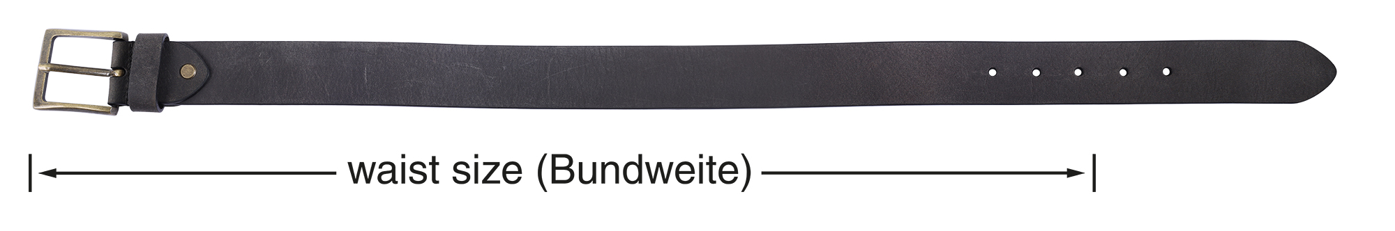 Leonardo Verrelli Echtleder Gürtel, dunkelgrau, kürzbar,  110 cm