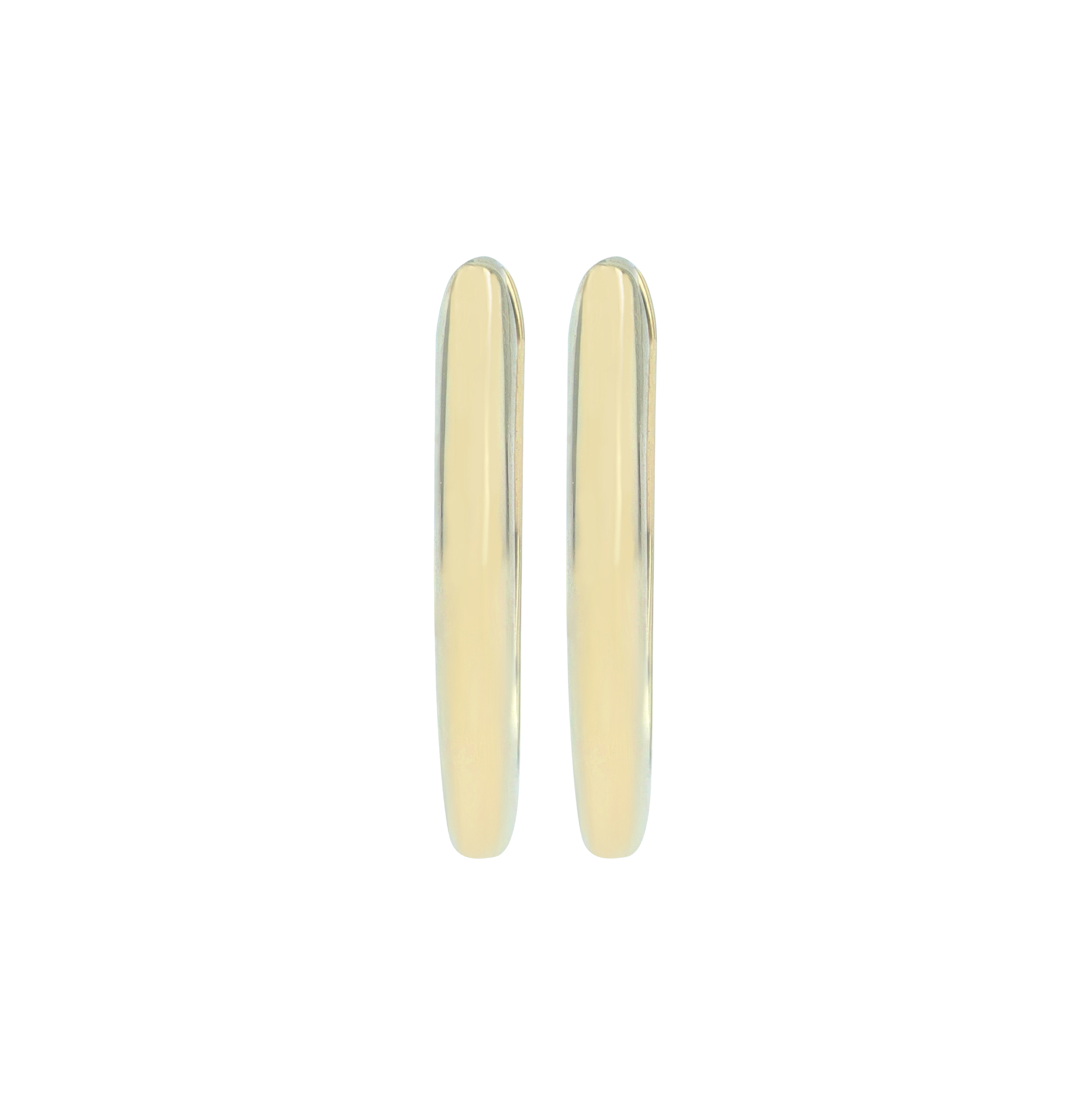333/- Gold Creolen "Amel" Ø 11 mm, 8 Karat, Gelbgold