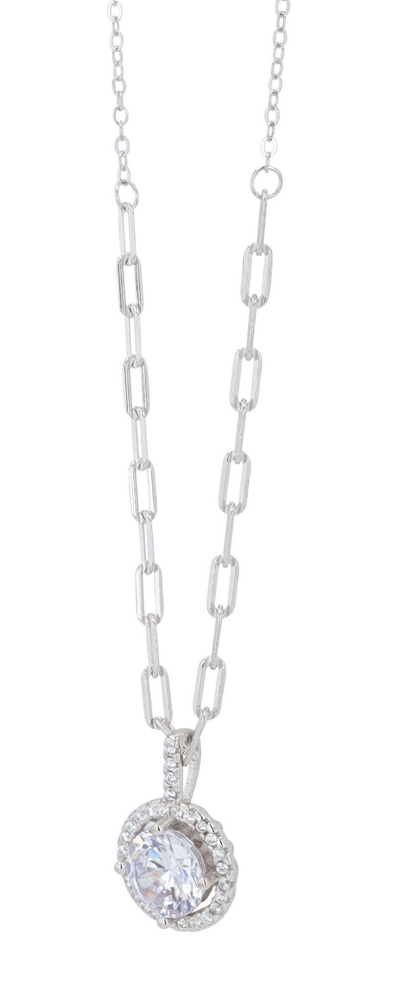 "Maravilla" Kreis, 925/- Echt Silber Kette mit Anhänger