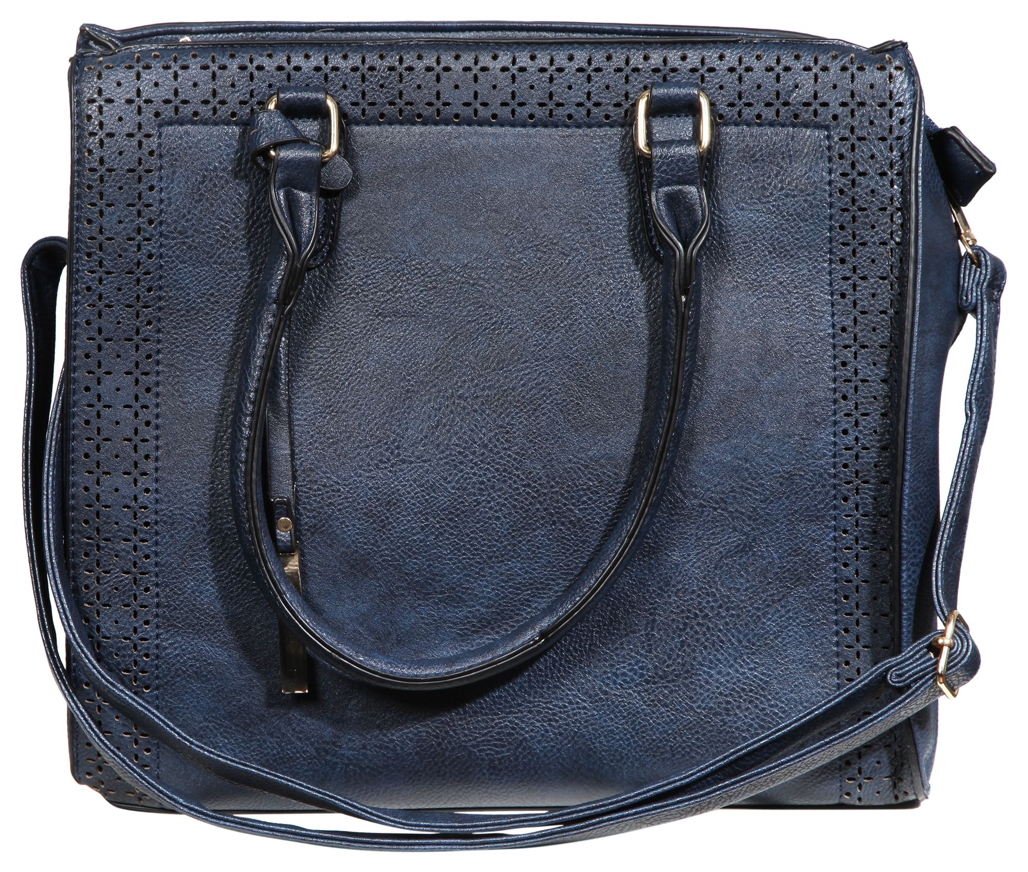 Damen Handtasche aus Lederimitat, Maße: 34x30x12cm