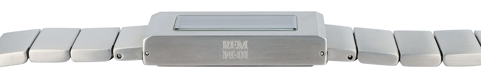 REMREM digitale Uhr 35 x 21 mm, Edelstahl 316L