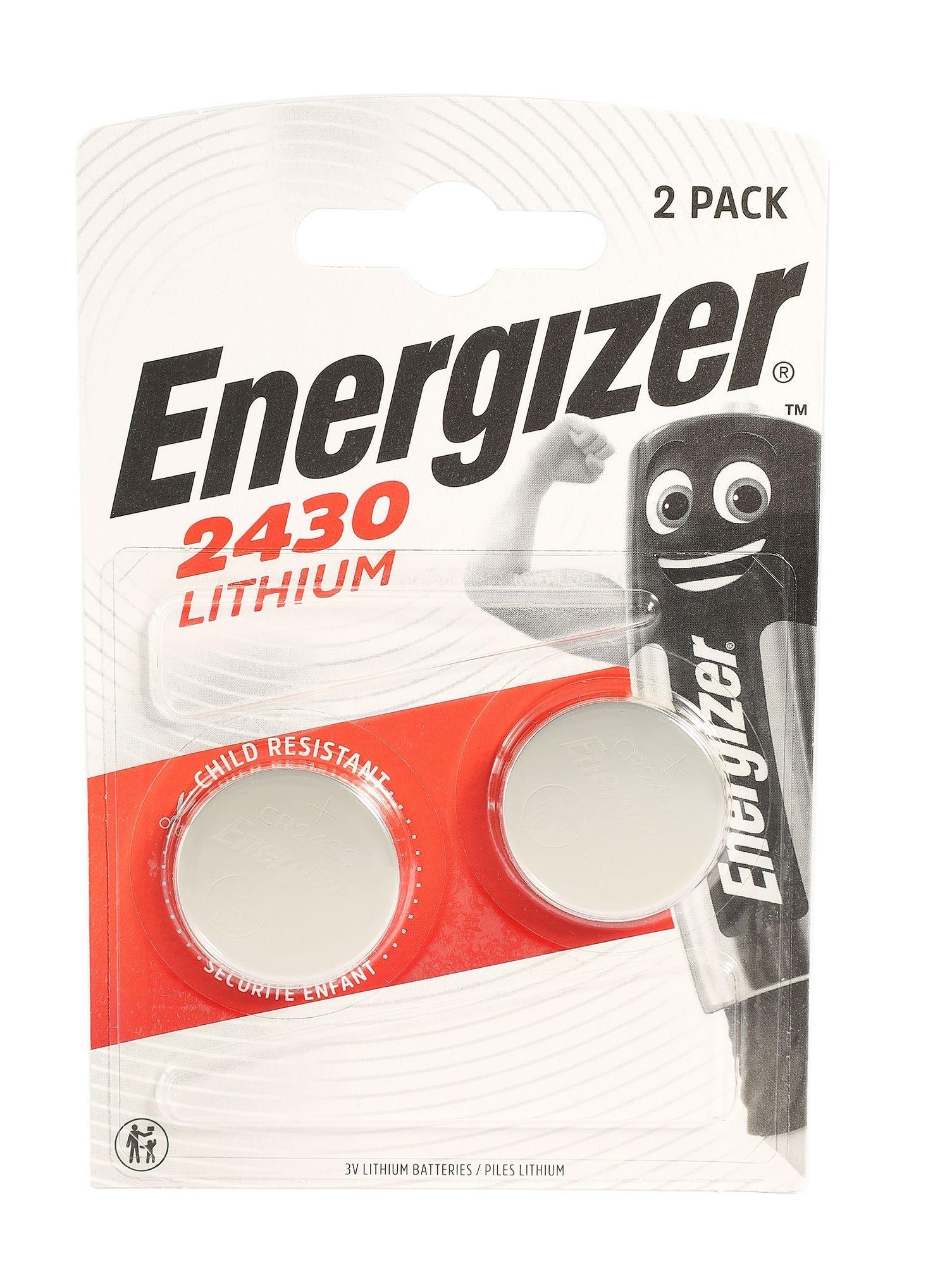 Energizer Lithium Zelle im 2er Blister, CR2430