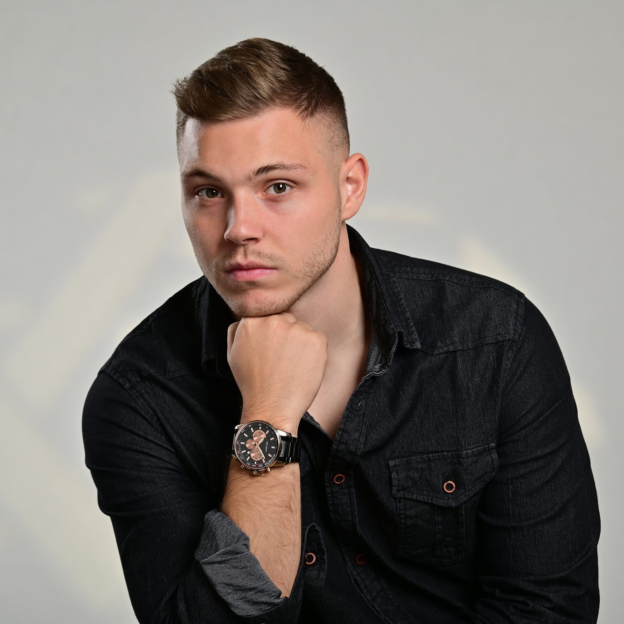 JUST WATCH EXCLUSIVE JW114 Herren Chronograph mit Edelstahlband