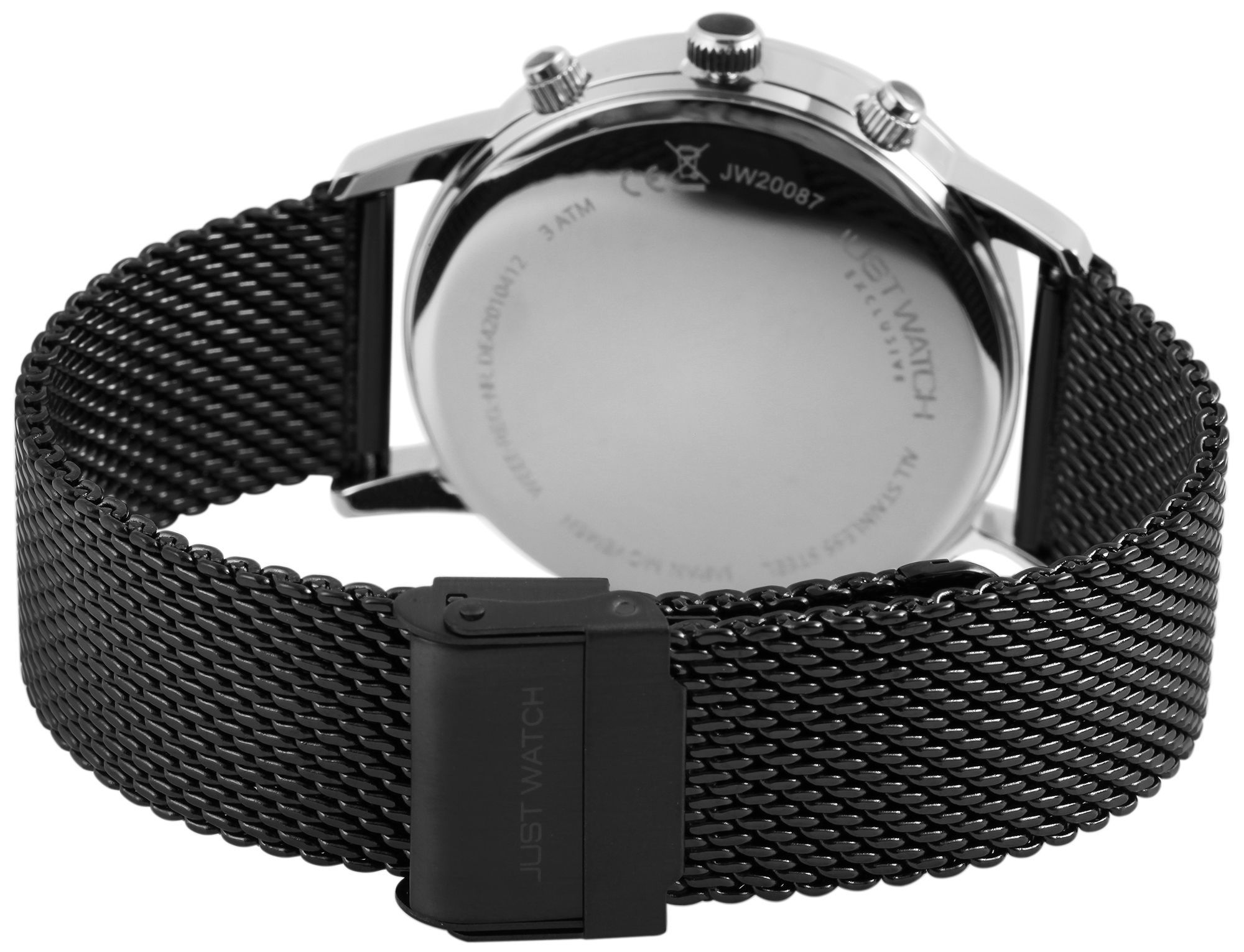 Just Watch Exclusive Herren Chronograph mit Edelstahlband