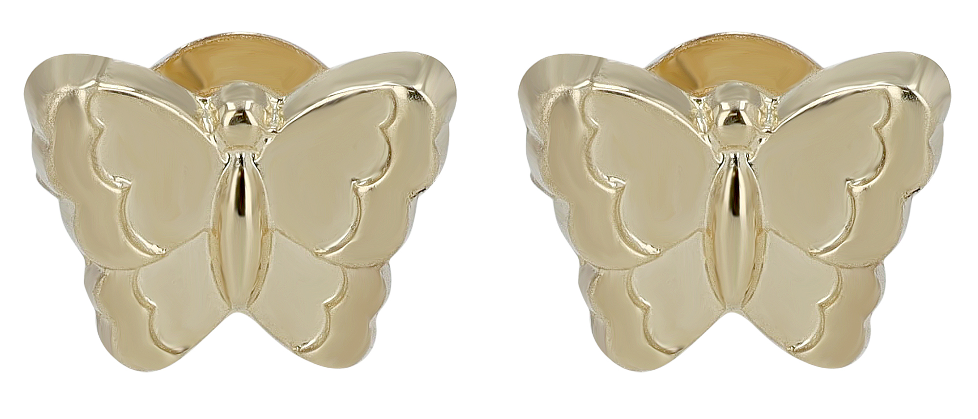 333/- Gold "Zada" Ohrstecker Schmetterling, Gelbgold, 8 Karat, Kinder