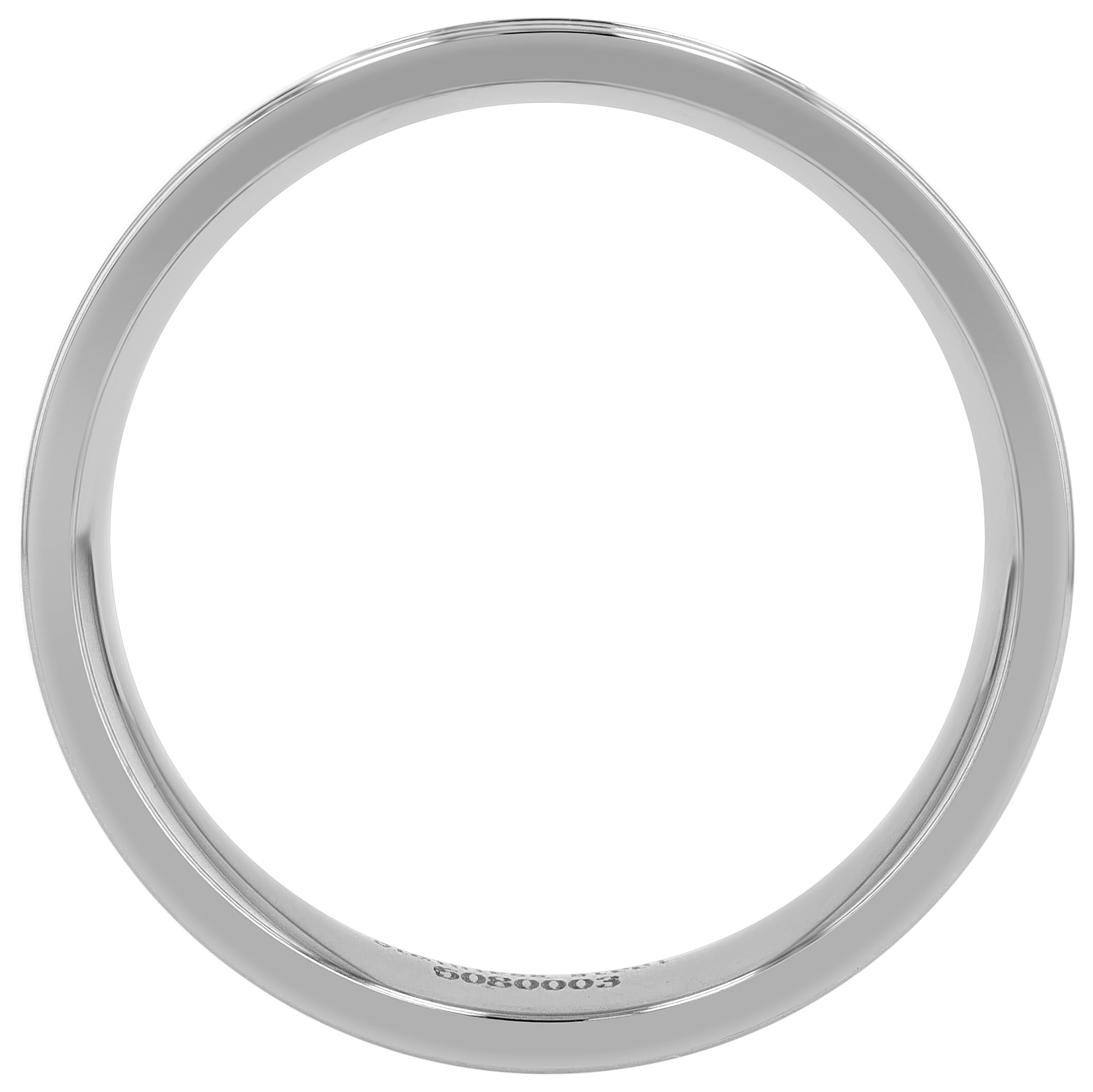 "Shining Aura"  Damen Partnerring aus Edelstahl, Similibesatz, silberfarben, Gr. 54