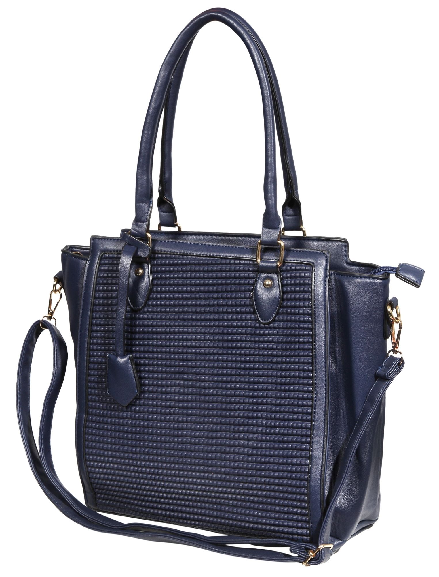 Damen Handtasche aus Lederimitat, Maße: 39x30x12cm