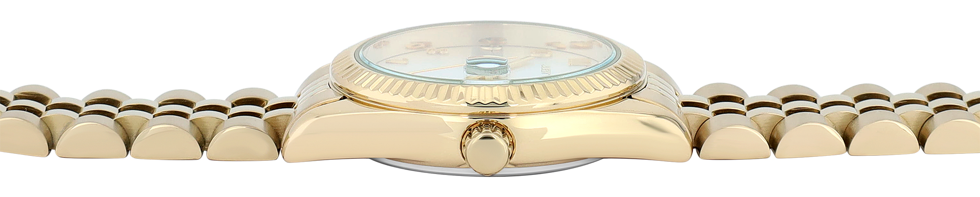 JUST WATCH Damenuhr "Else" mit Edelstahlband Ø 27 mm, goldfarben/silberfarben