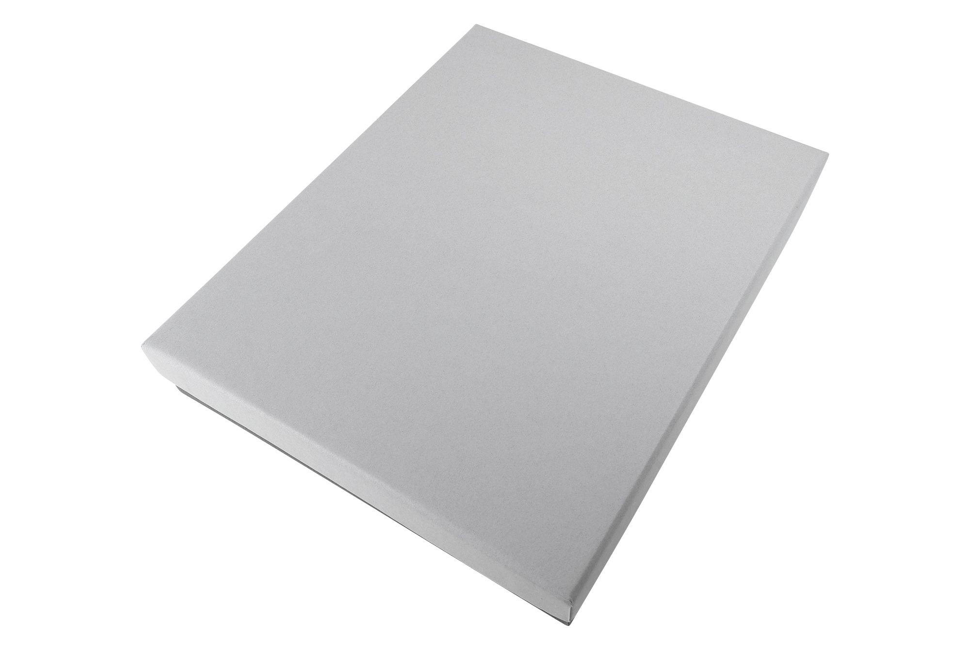 Schmuckboxen aus Pappe, VE 6, grau, 18 x 22 x 3,5 cm
