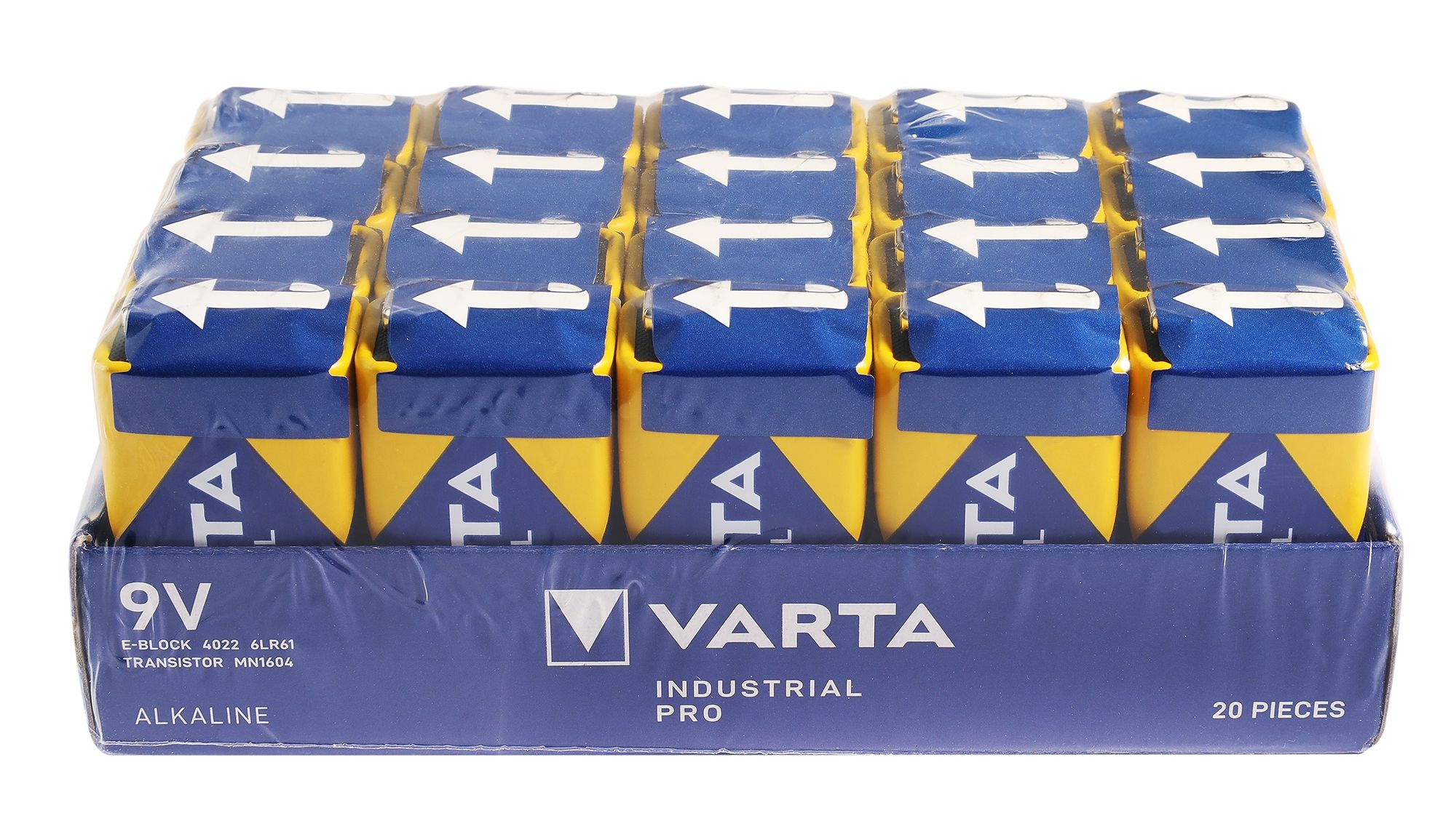 VARTA Industrial Pro V9 (E.Block), 20er Pack