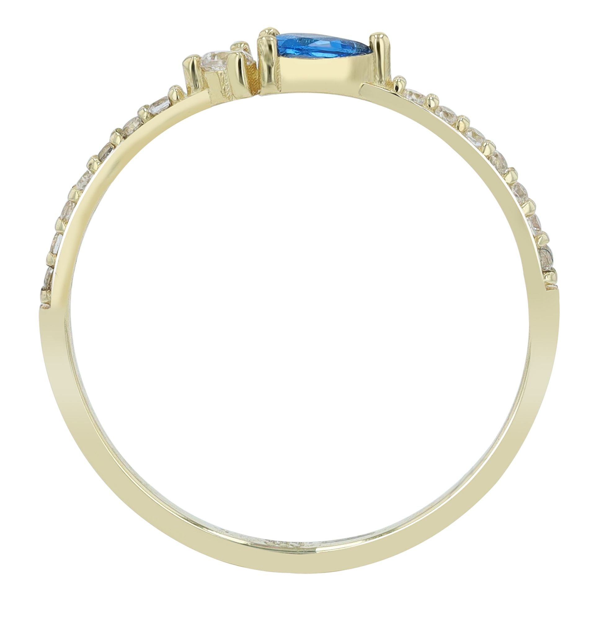 333/- Gold Ring "Makayla" mit Zirkonia, 8 Karat, Gr. 52