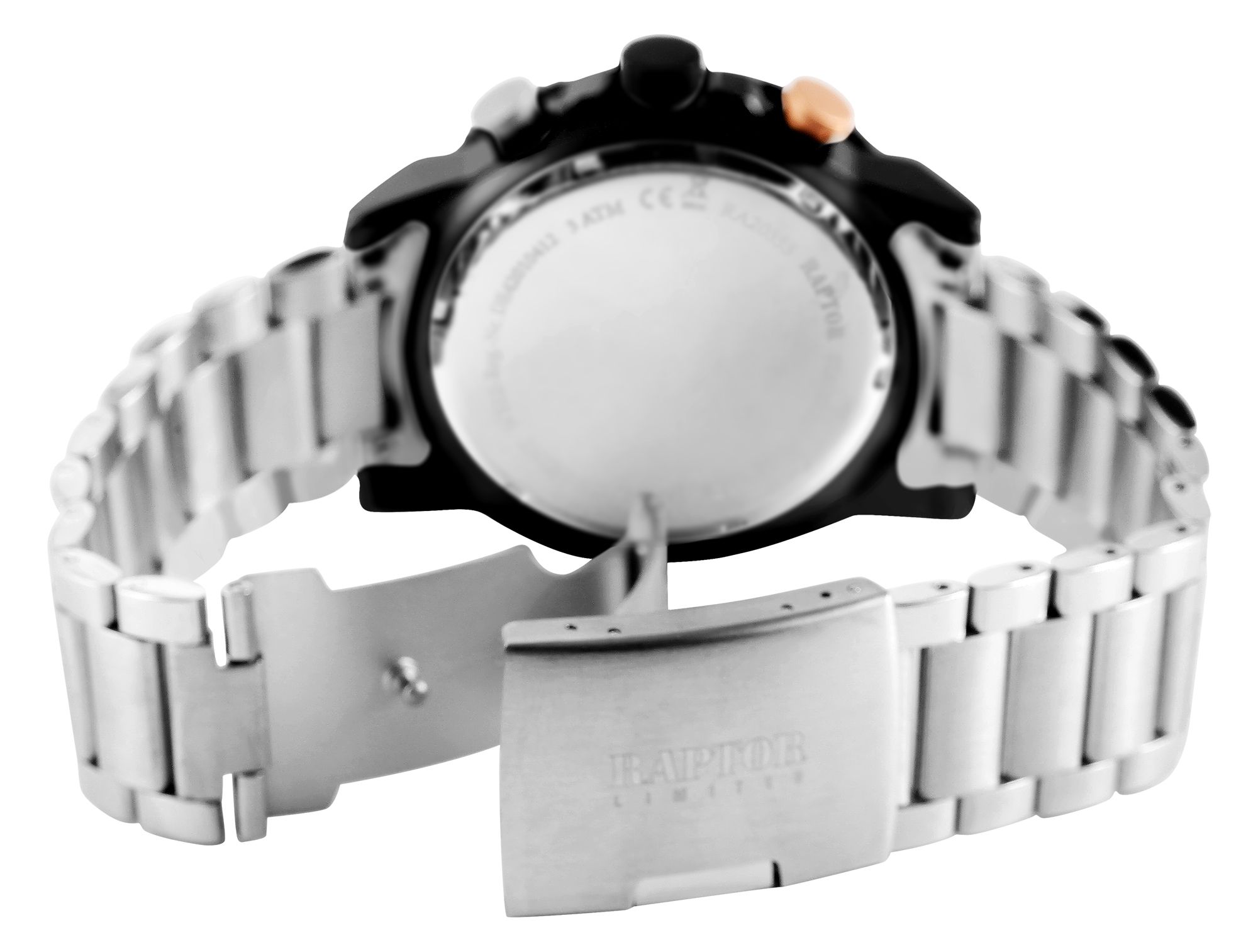 Raptor Limited Chronograph "Rakan" mit Edelstahlband
