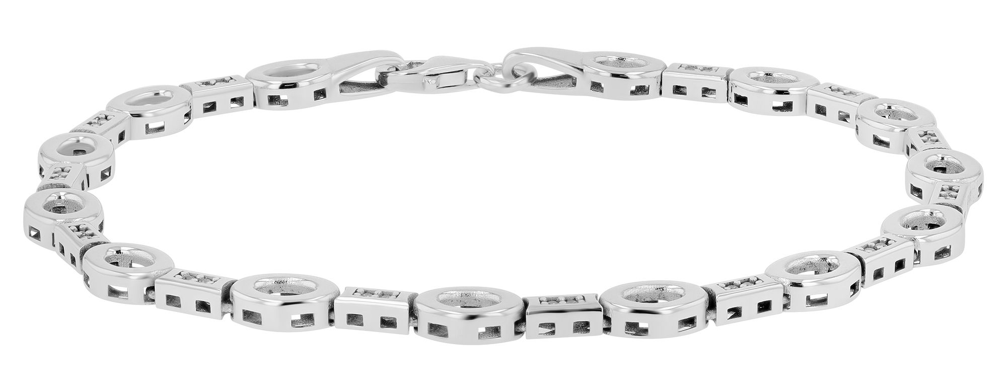 585/-GOLD ARMBAND, 14ct, 19+1cm