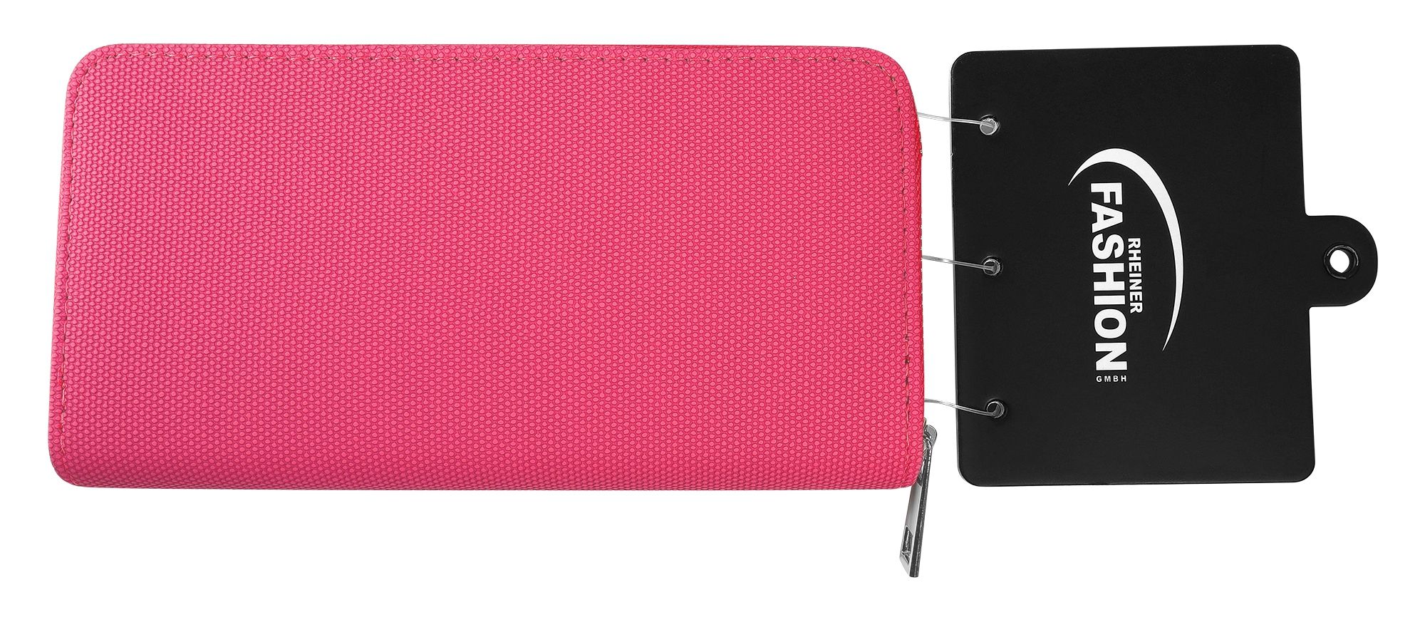 Damengeldbörse aus Lederimitat, pink
