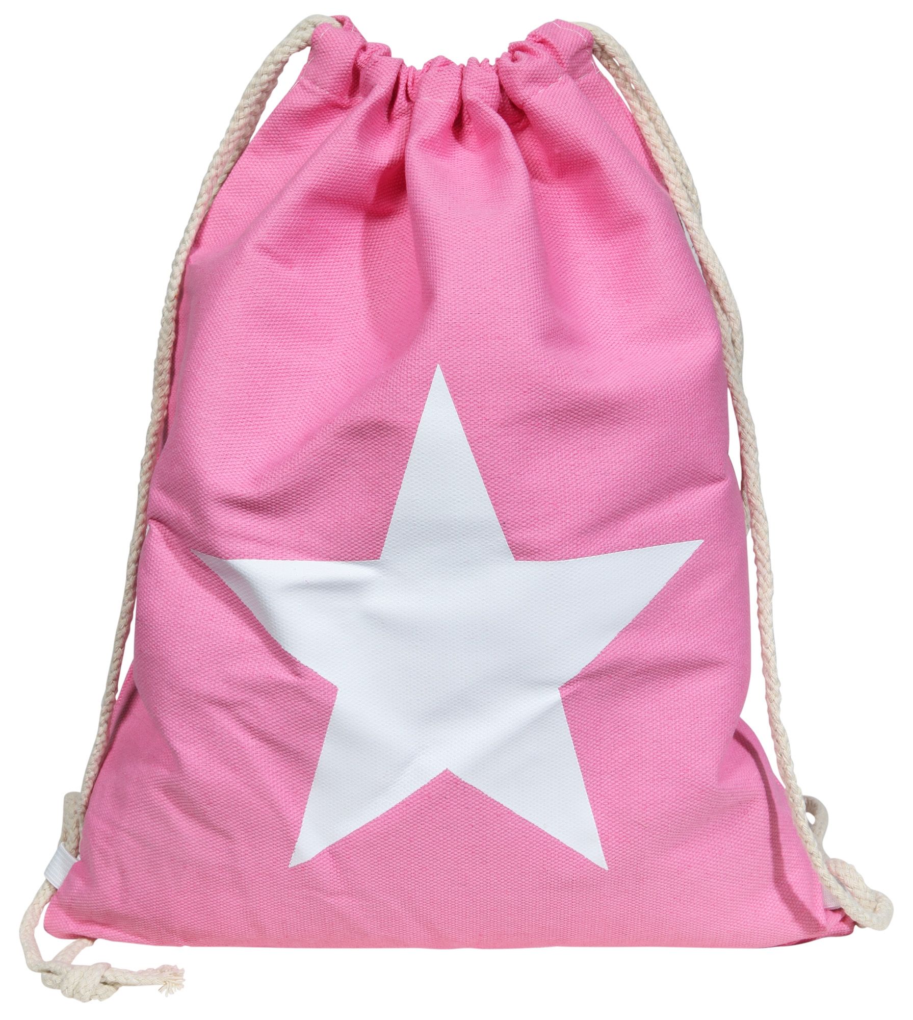 Beutel Rucksack, 40 x 32 cm, rosa