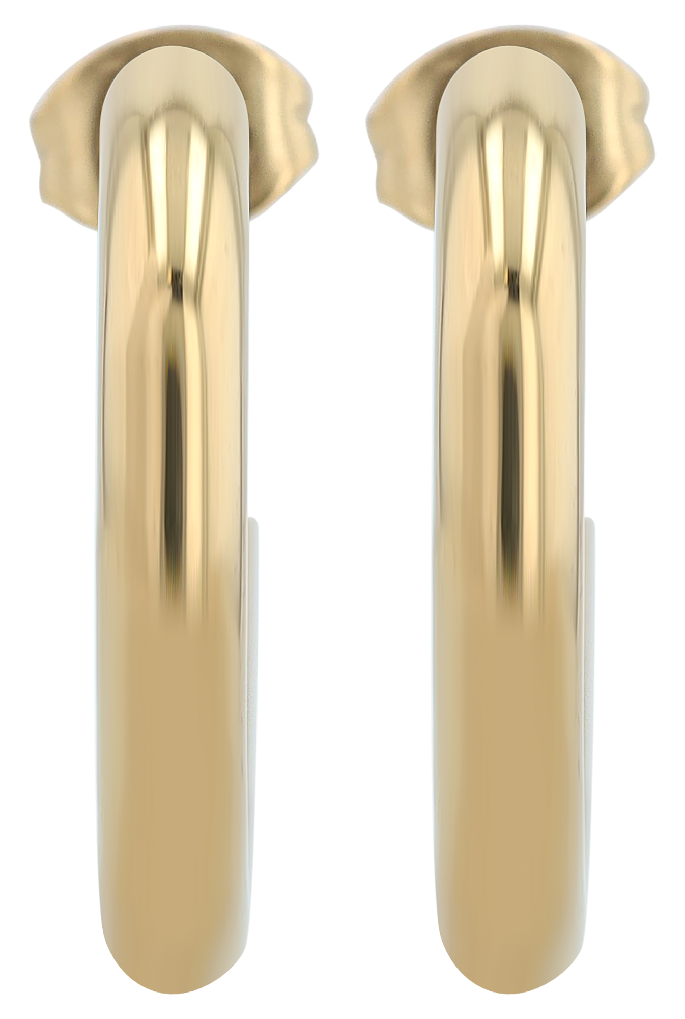 "Christin" Titan Creolen, goldfarben