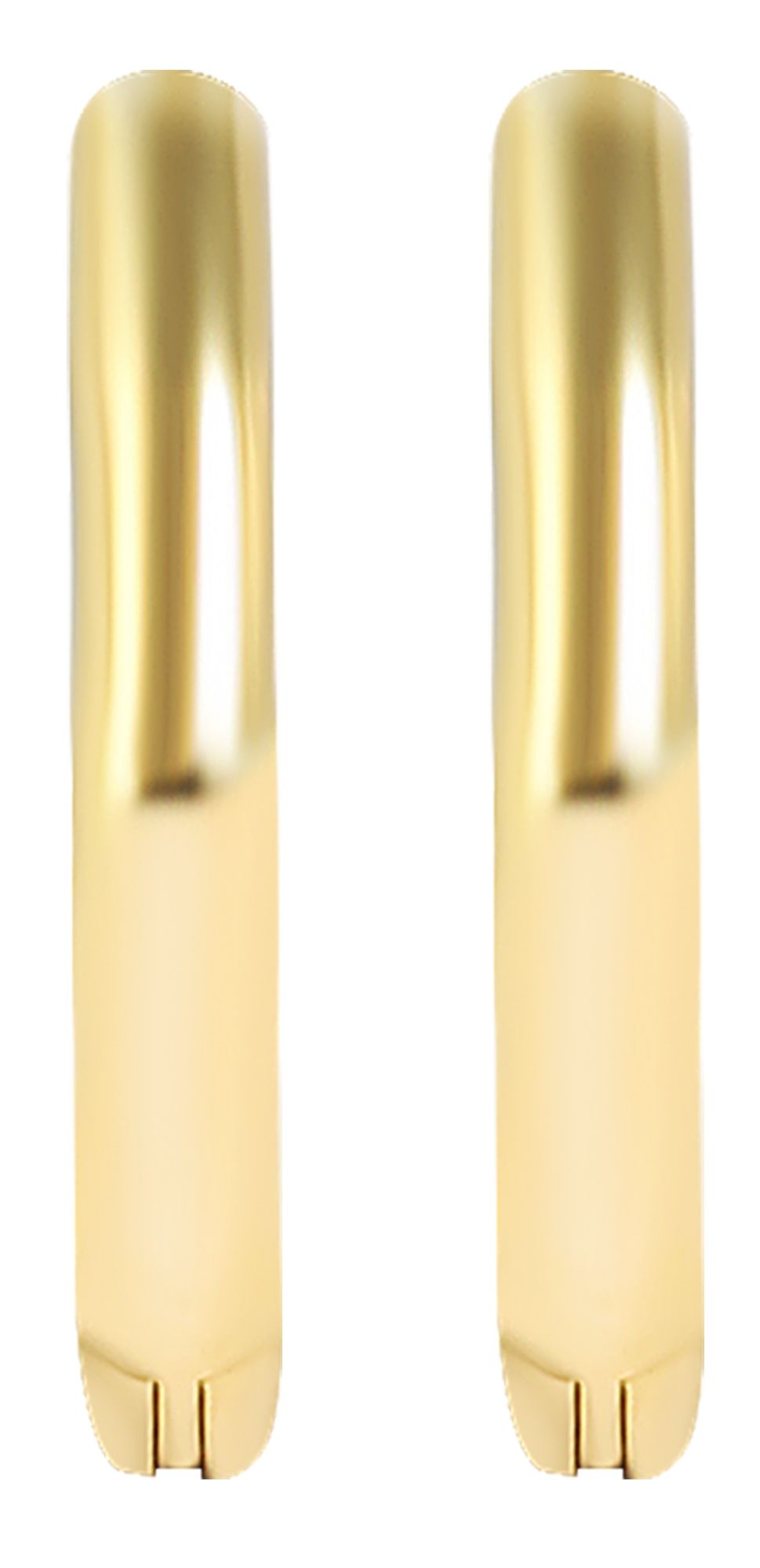 "Galdin", Edelstahl Creolen Ø 14 mm/ 2 mm goldfarben