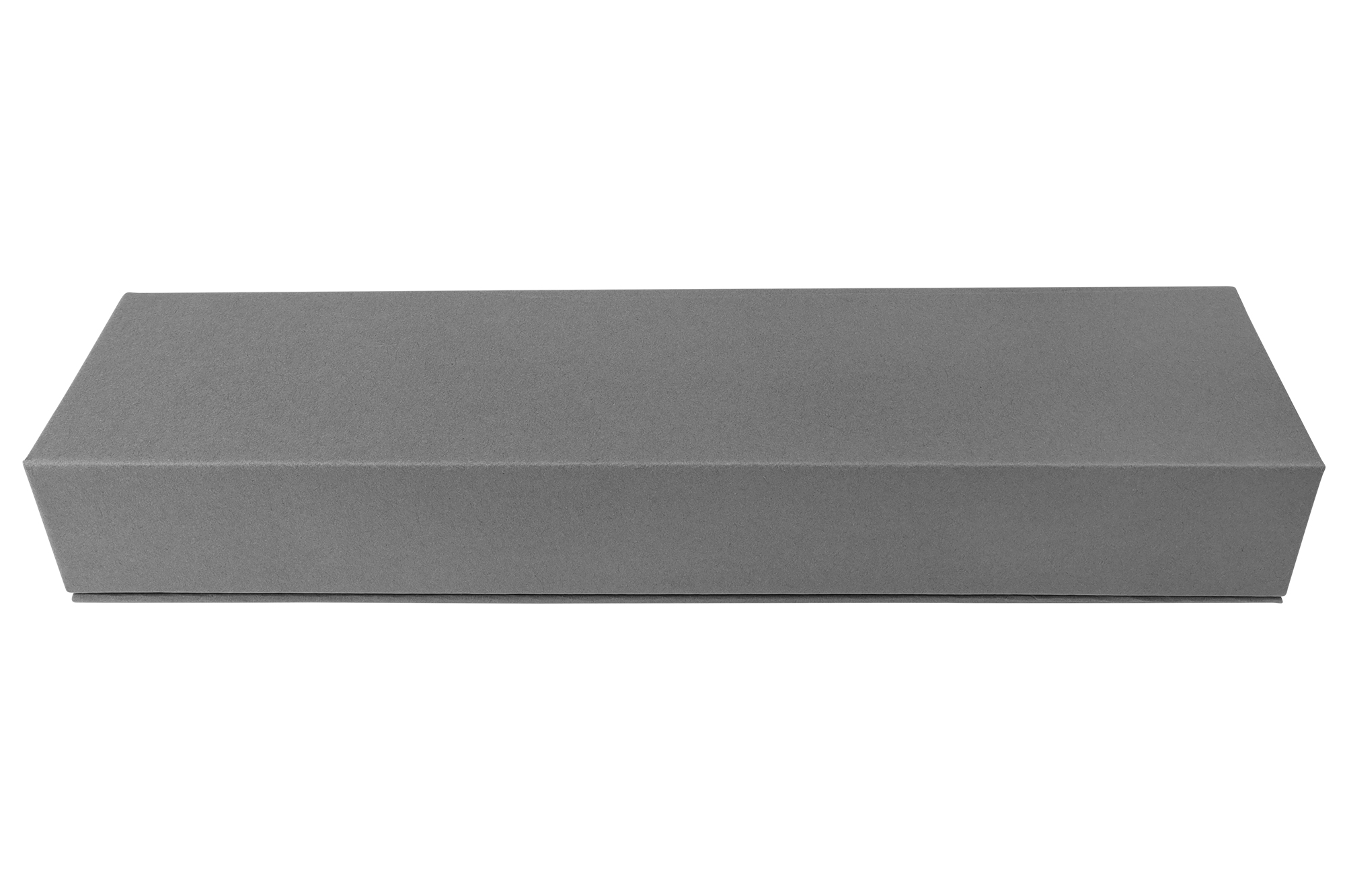 ohne Logo, Uhrenbox, grau, 6 x 23 x 3,5 cm, 12 Stück