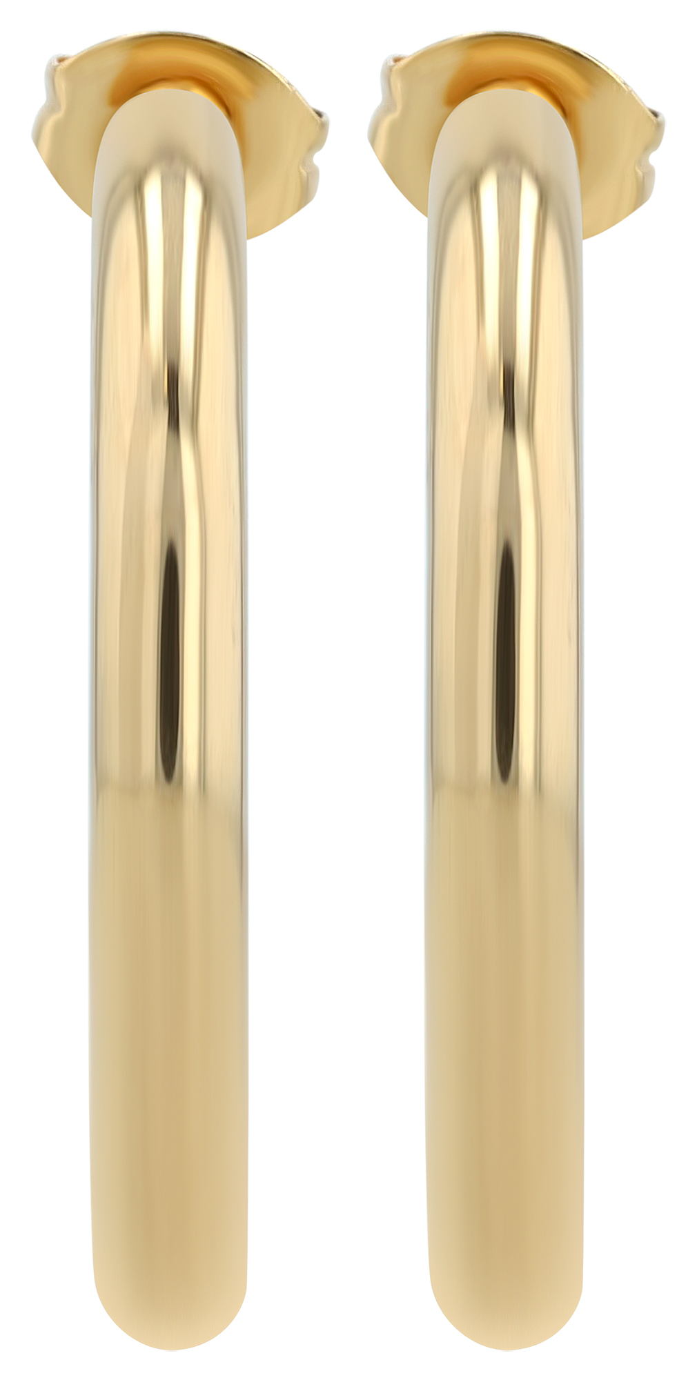"Christin" Titan Creolen, goldfarben