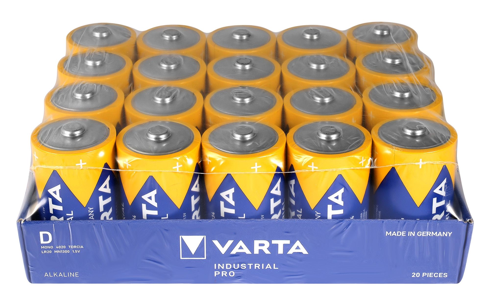 VARTA Industrial Pro D (Mono/ D/ LR20), 20 Stück