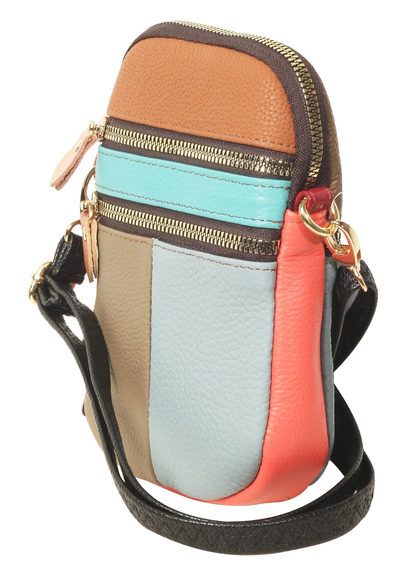 Echt Leder Tasche , farblich sortiert