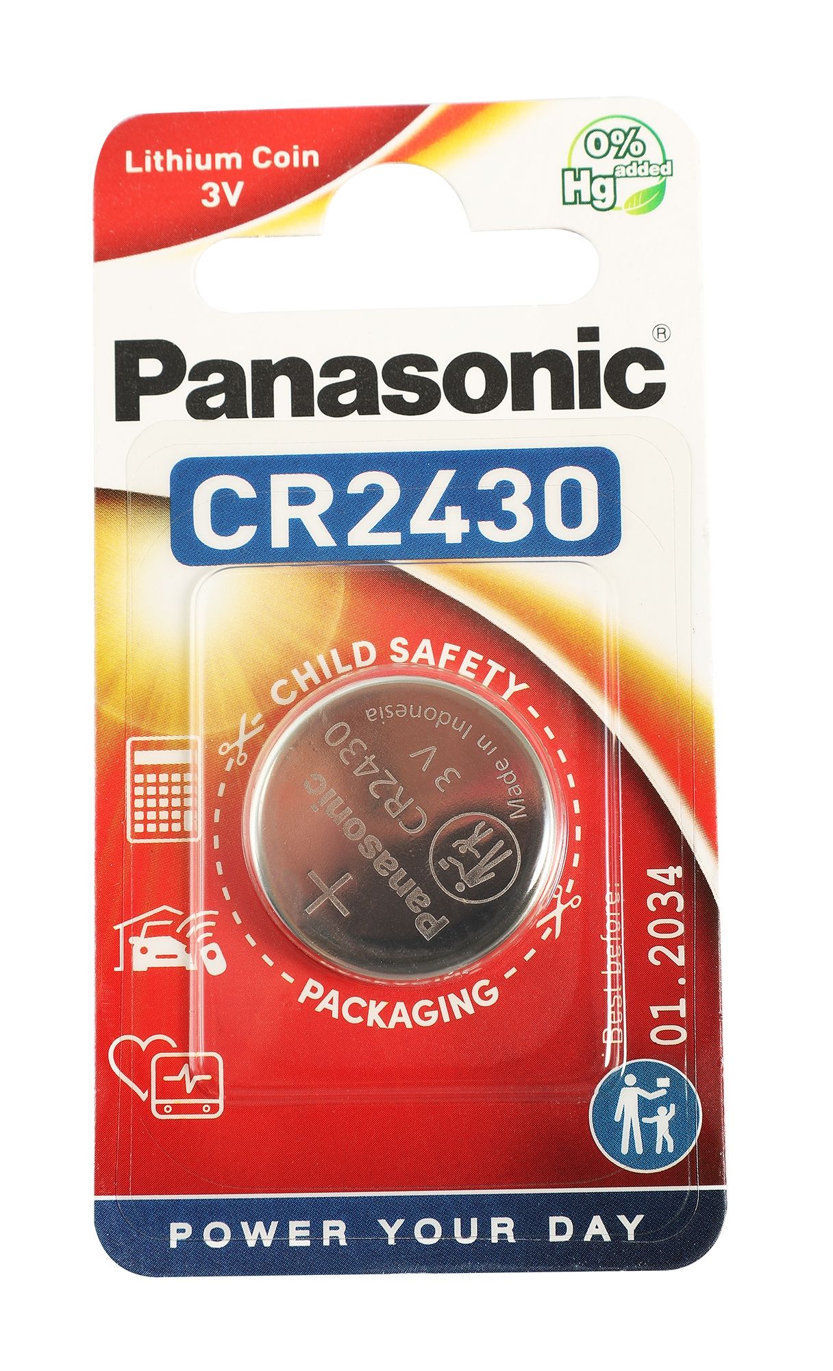 Panasonic Lithium Power, 3V, 1er Blister