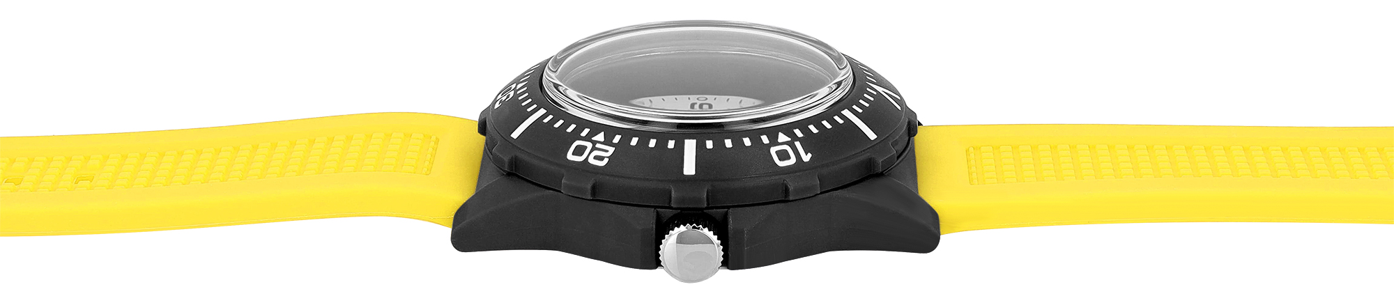 Q&Q Herrenuhr mit Silikonarmband, 10 BAR