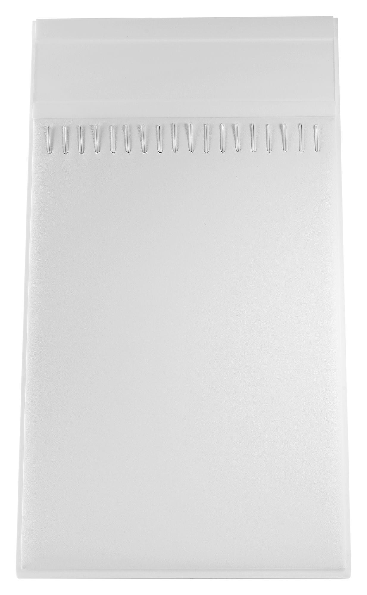 Schmuckdisplay aus Kunststoff in weiß 33 x 20 x 12,5 cm (für Schmuckkarten 7600034)