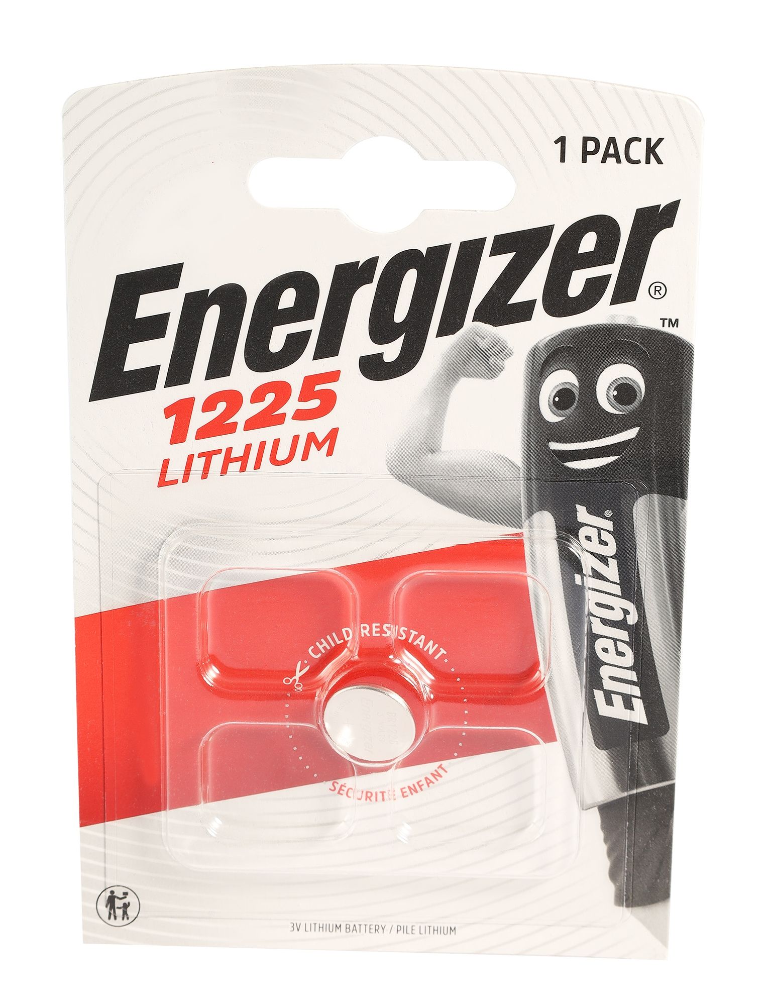 Energizer Lithium Zelle im 1er Blister BR1225