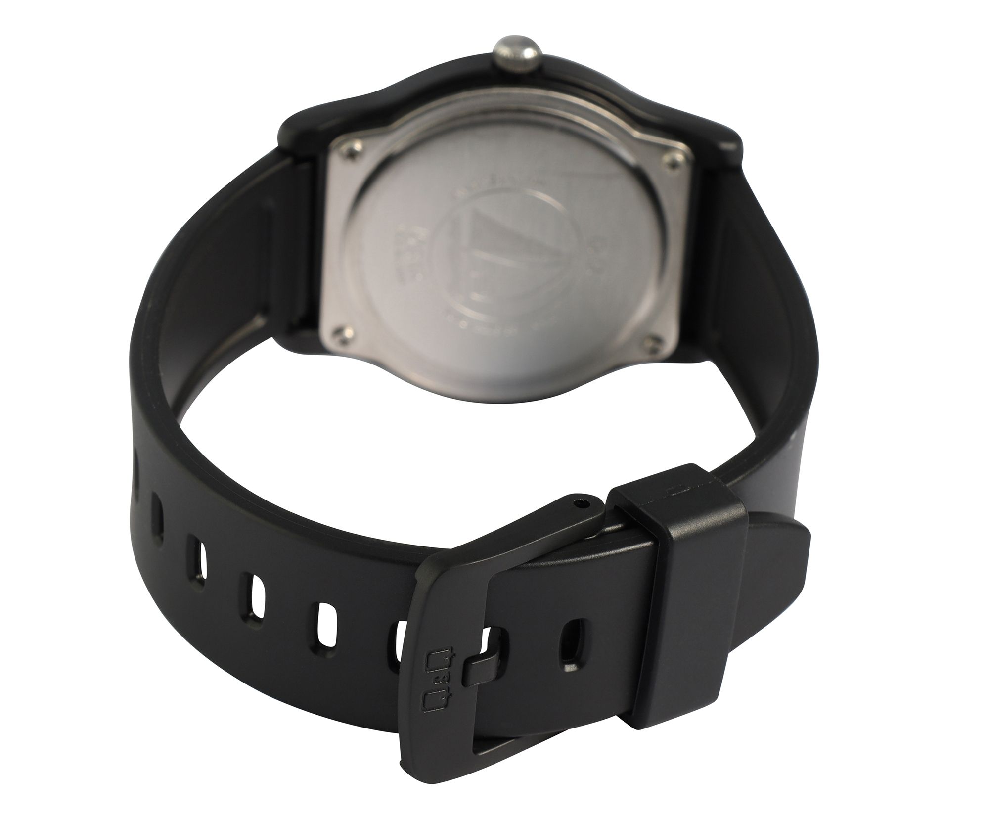 Q&Q Uhr für Herren & Jugendliche, , Ø 38 mm, schwarz/ blau