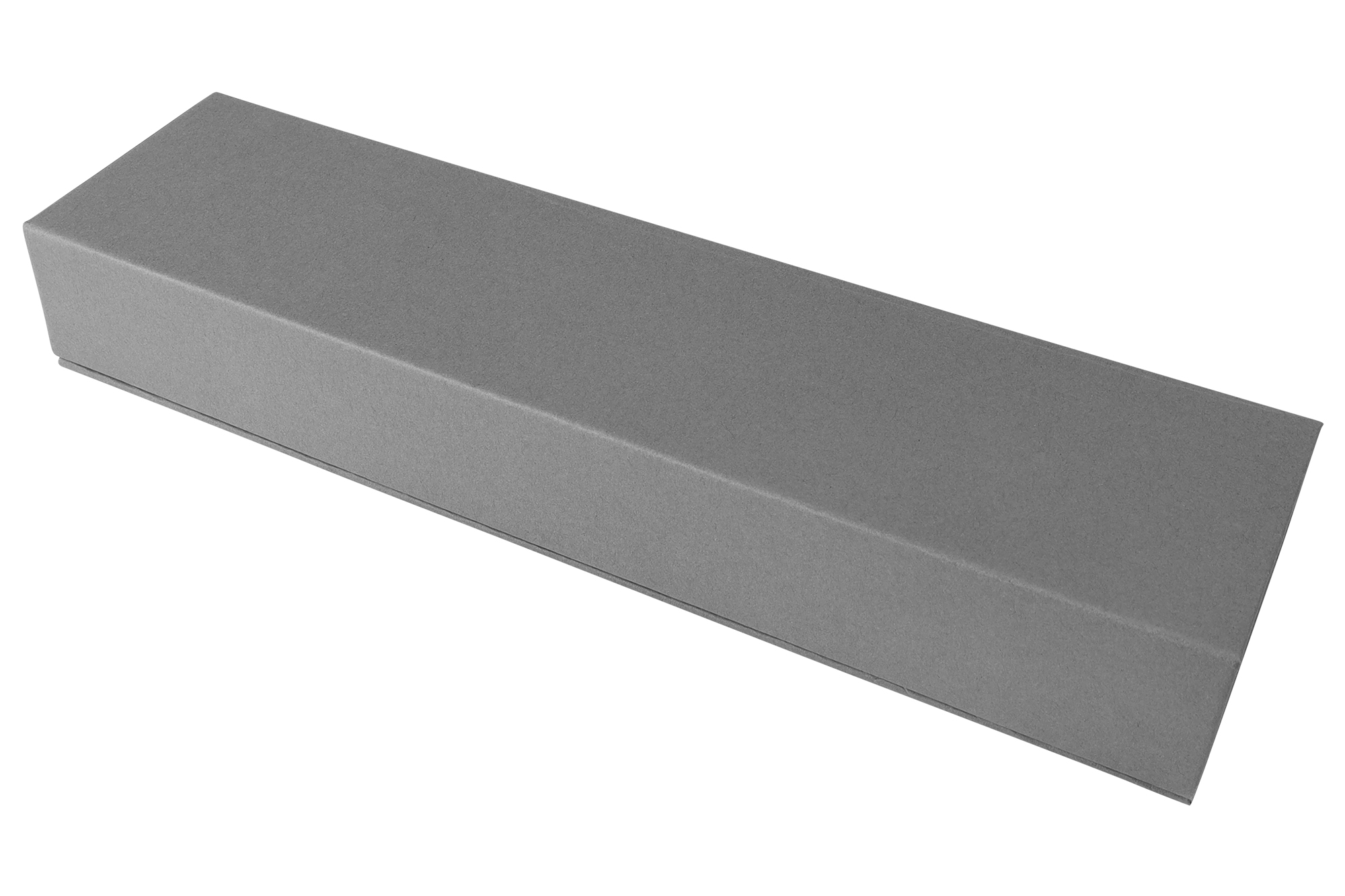 ohne Logo, Uhrenbox, grau, 6 x 23 x 3,5 cm, 12 Stück