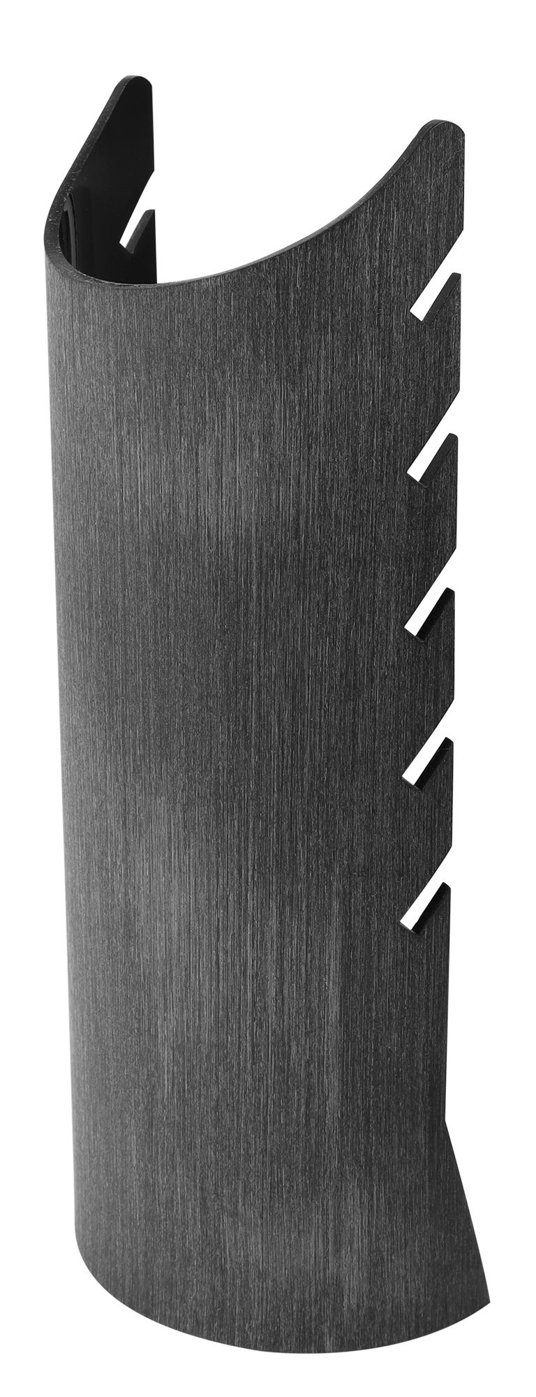 Schmuckaufsteller für Ketten, 21 cm x 9 cm x 3 mm, schwarz