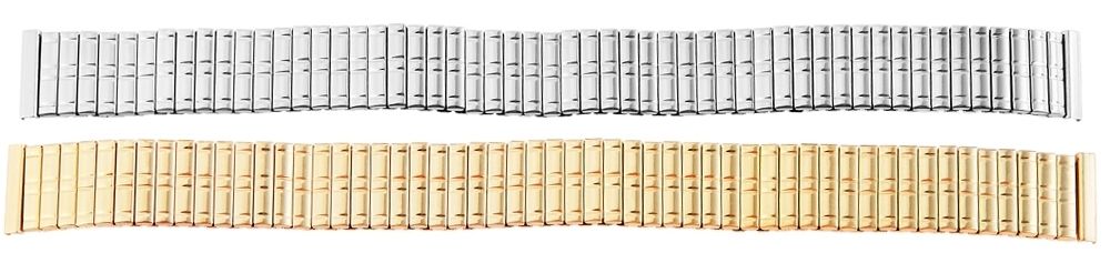 Uhren Ersatzzugband , 12 mm, VE 12 (6 gold / 6 silber)