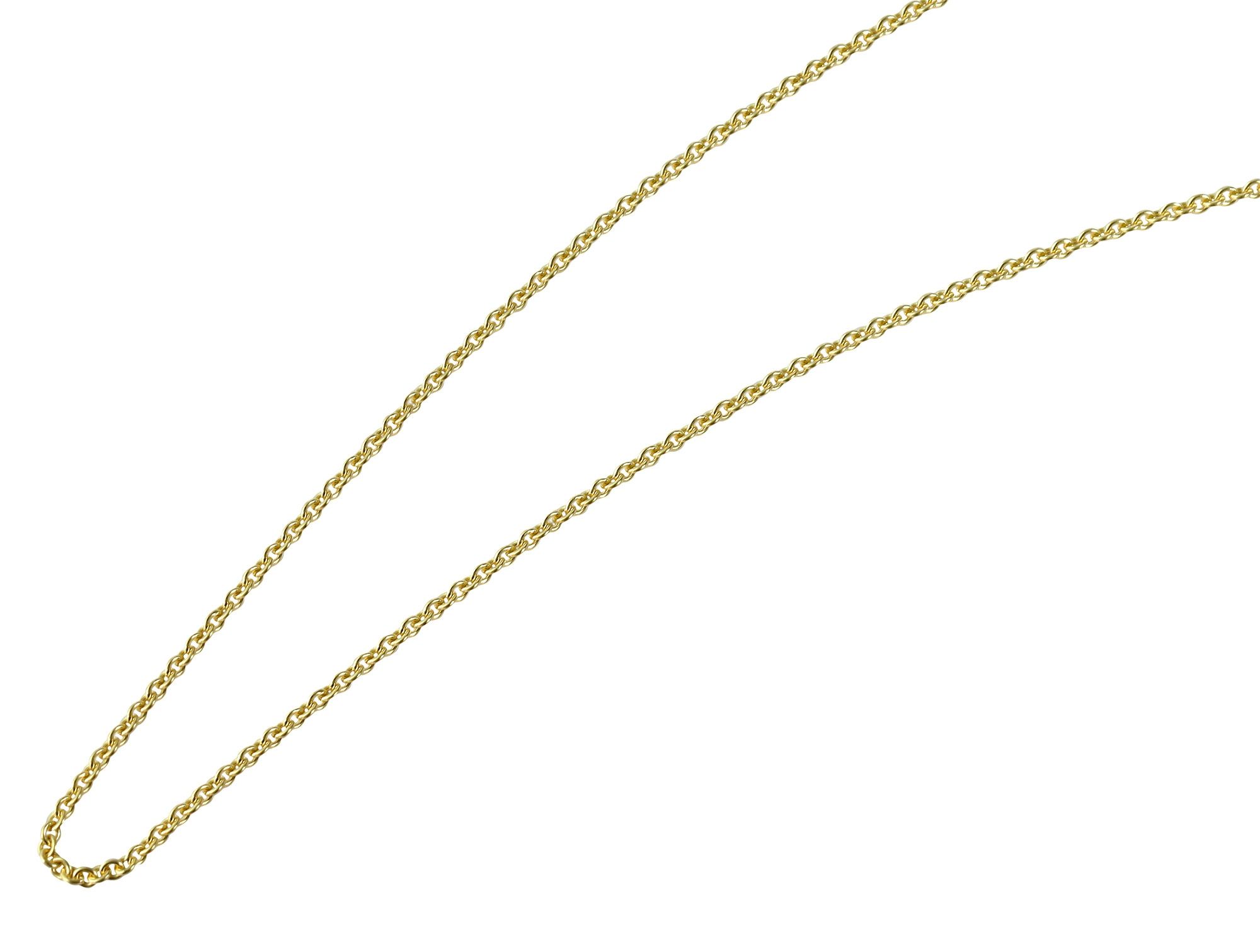 333/- Gold "Ahley" Ankerkette, rund, 8 Karat, Gelbgold, Breite 1,4 mm, Länge 45 cm