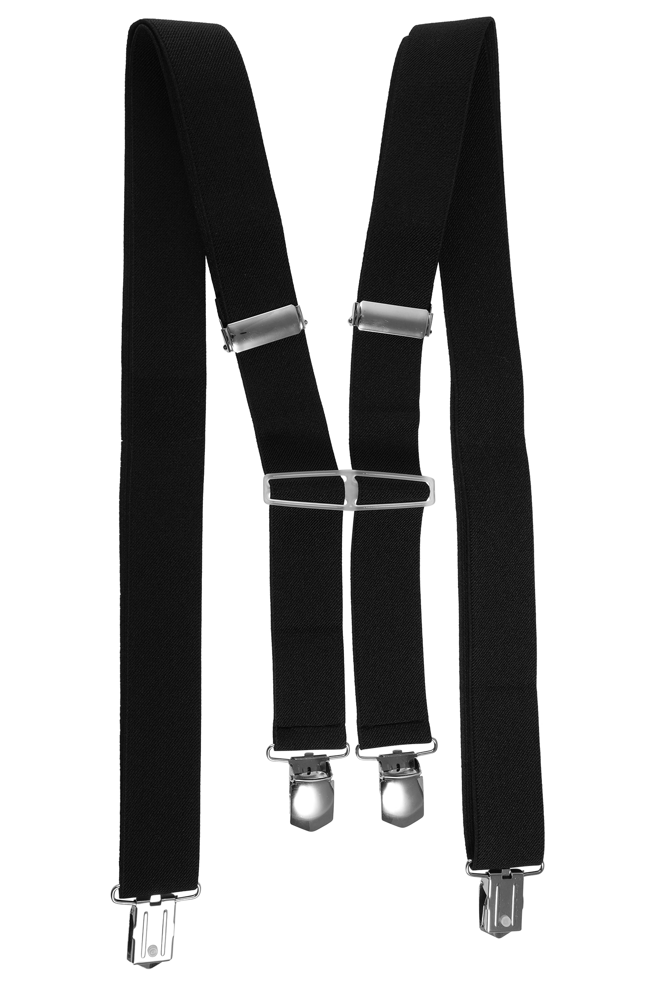 Hosenträger, 90 cm, elastisch, schwarz