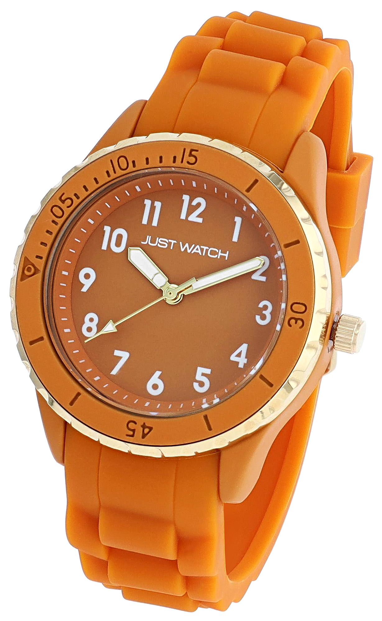 JUST WATCH Damenuhr "Kaia" mit Silikonband, 5ATM,