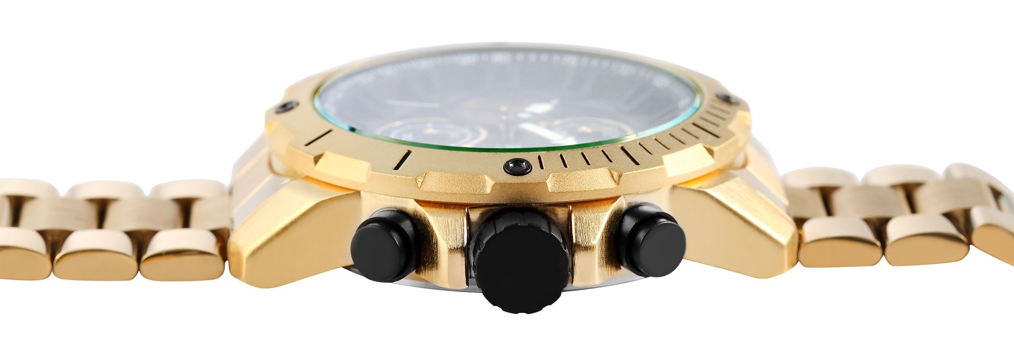 Raptor Limited Chronograph "Kifah", Edelstahlarmband
