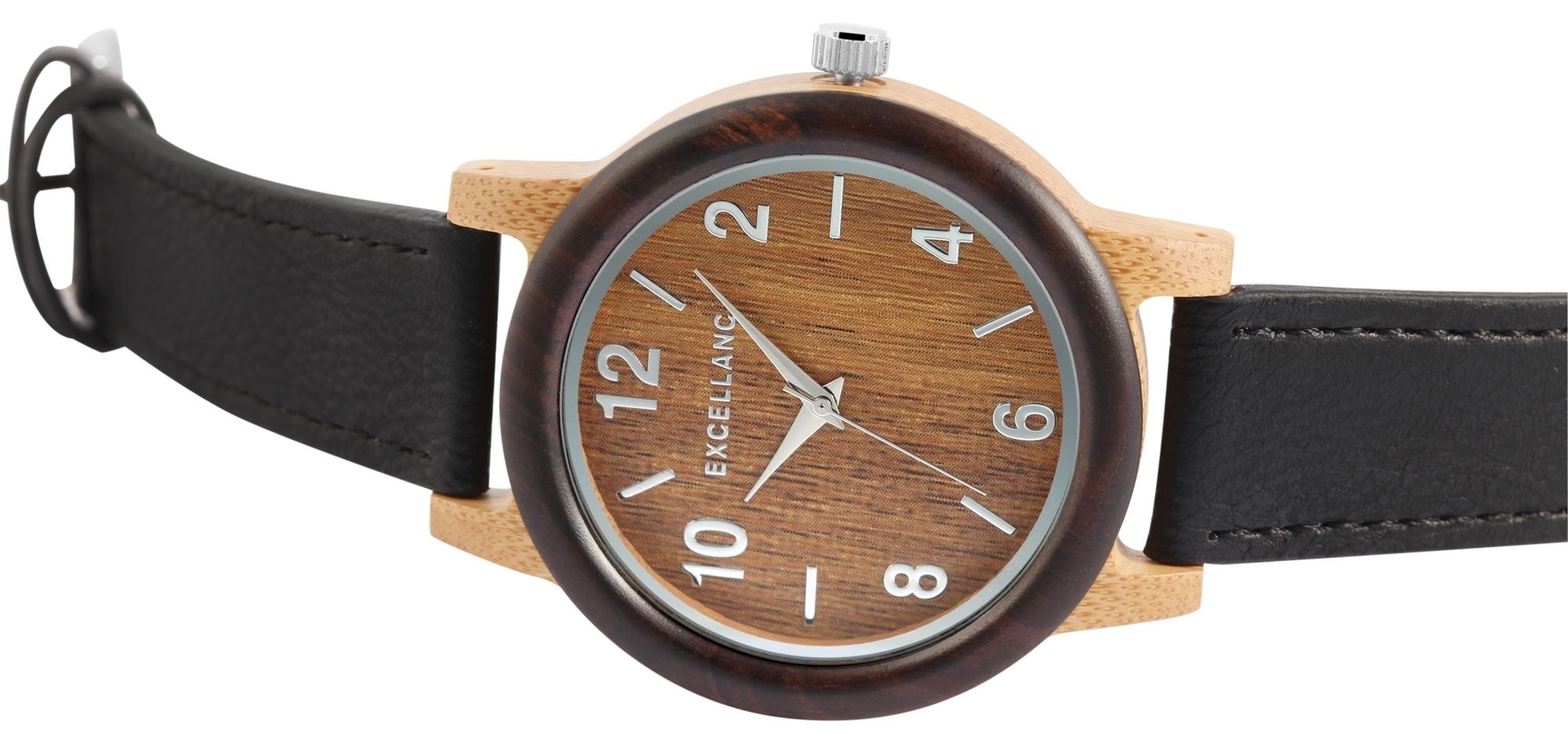 Excellanc Unisex Uhr aus Holz