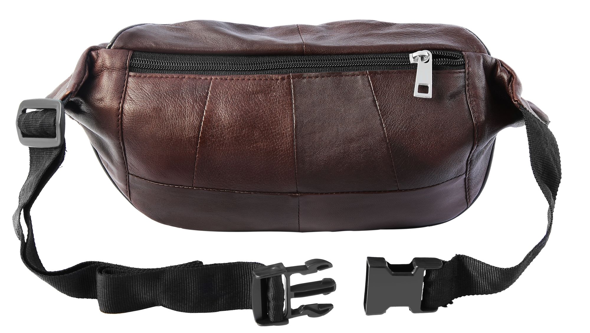 Steinmeister Hüfttasche aus Echtleder, braun