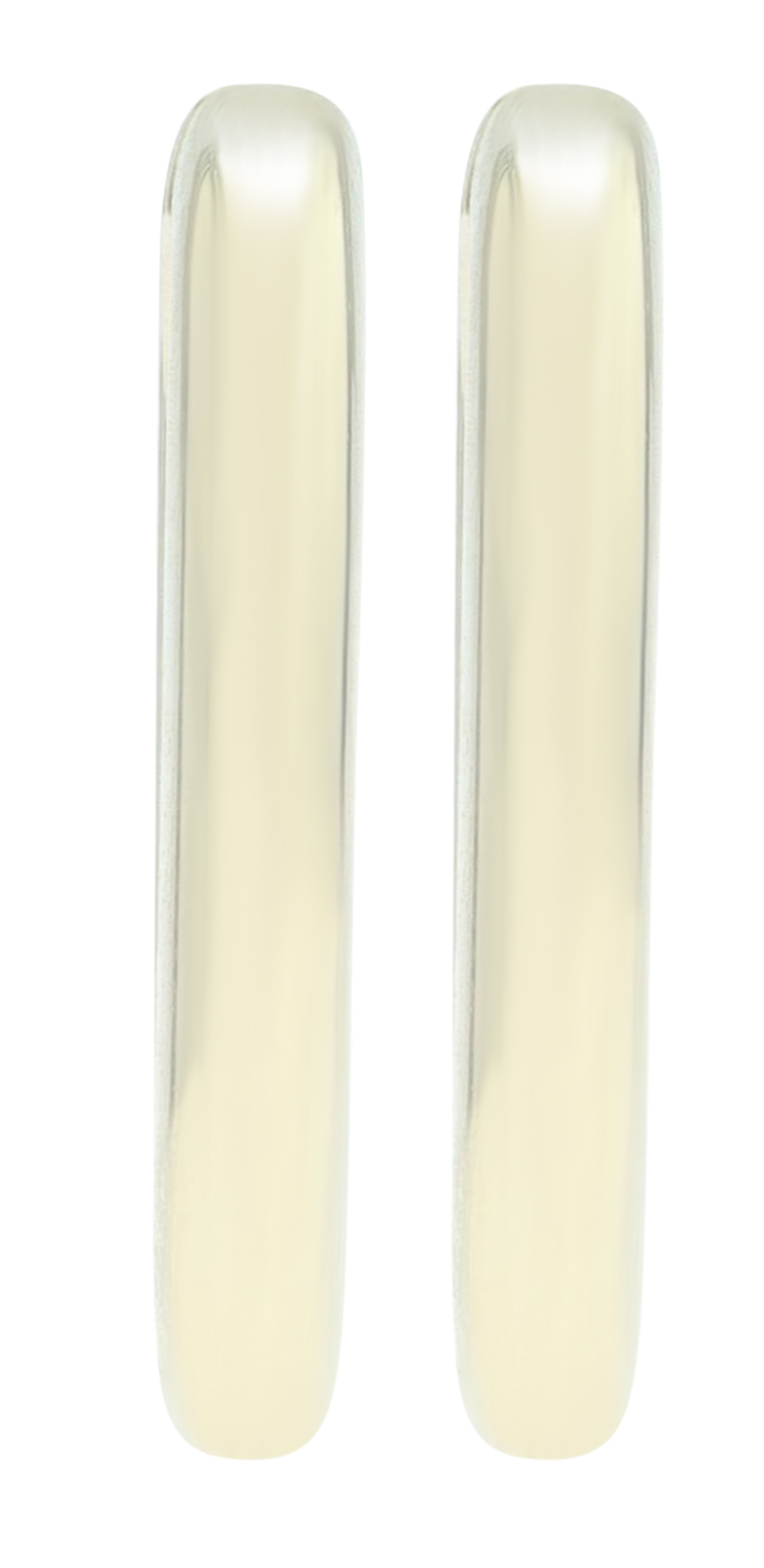 333/- Gold eckige Creolen "Genna" 17 x 13 mm, 8 Karat, Gelbgold