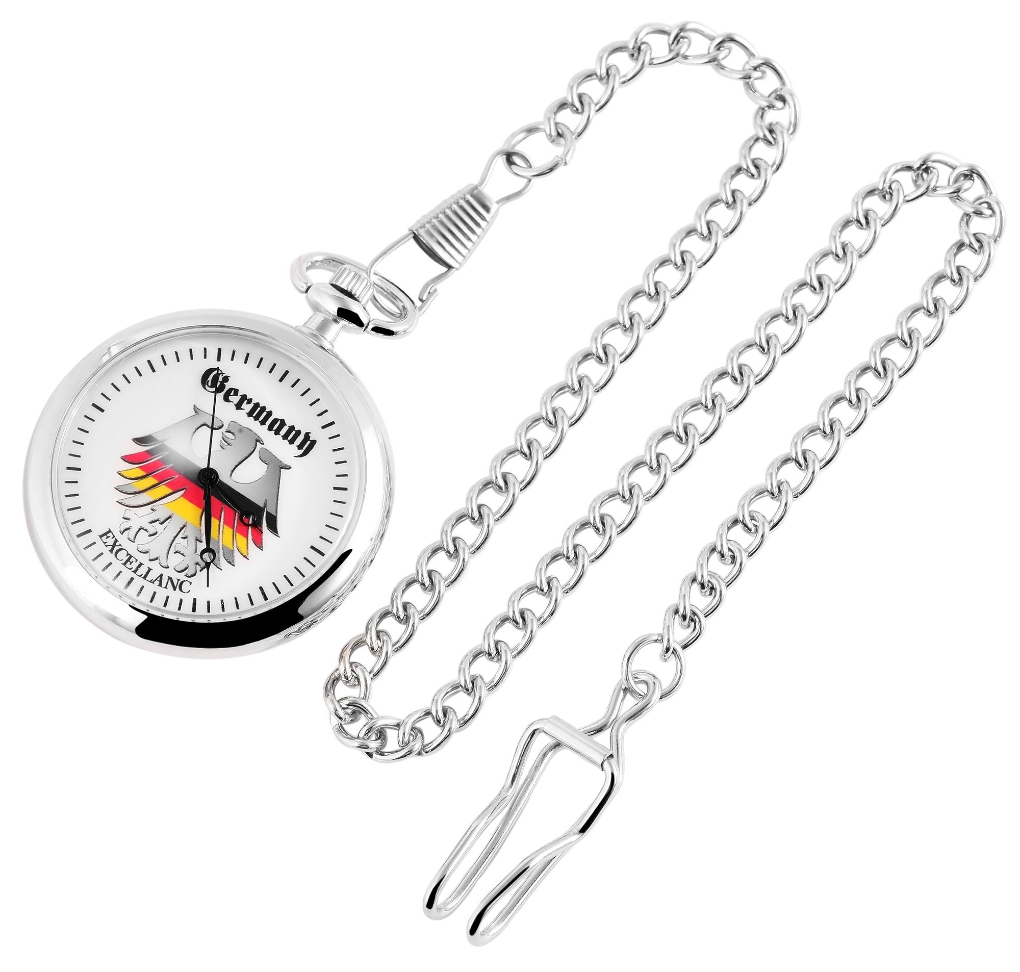 Excellanc Taschenuhr mit Motivzifferblatt DEUTSCHLANDADLER